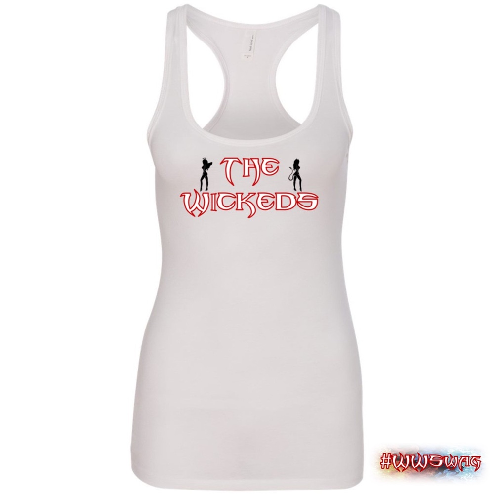 Tank Top Racerback Style - White
